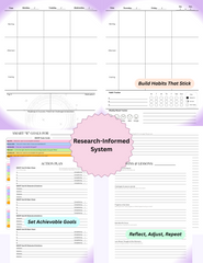 Complete Planner Bundle (Hardcover Planner + 6-in-1 Digital Bundle)